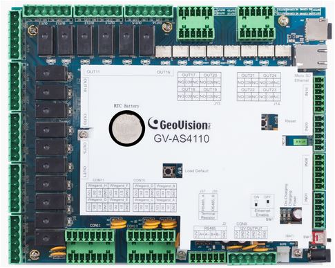 GeoVision AS4110 IP vezérlő központ, 4ajtós